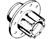 OEM Dodge Rear Wheel Hub - 52007911