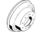 OEM 1998 Dodge Ram 3500 Drum - 52007902