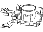 OEM Jeep Liberty Throttle Body - 53013547AD