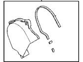 OEM 1998 Dodge Avenger Timing Cover - MD302518