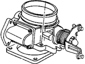 OEM 2004 Jeep Wrangler Throttle Body - 53013290AA