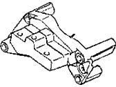 OEM 2000 Chrysler Sebring Bracket Cylinder Block Engine - MD314514