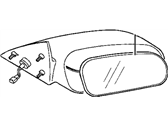 OEM 1999 Dodge Avenger Outside Rearview Mirror - MB882391