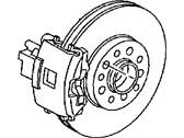 OEM Chrysler Prowler Brake Rotor - 4815797
