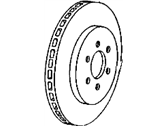 OEM 2000 Dodge Viper Brake Rotor - 4642353