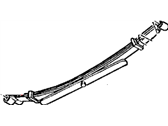 OEM 1998 Dodge Ram 2500 Rear Leaf Spring - 52106295