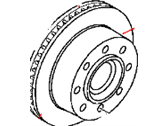 OEM 1997 Dodge Ram 2500 Abs Brake Discs - 4798315