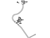 OEM Dodge Ram 2500 Hydraulic Control-Clutch Master Cylinder - 52107721AB