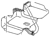 OEM 1997 Chrysler Town & Country Fuel Tank - 4897570AB