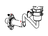 OEM 2003 Dodge Neon ACTUATOR-Clutch Master - 5037340AA