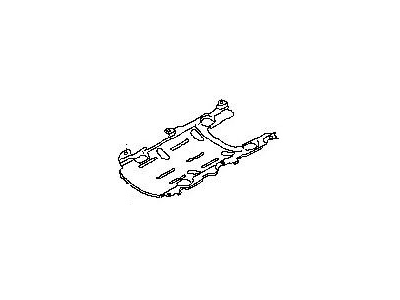 Infiniti 11113-EY00A Plate-BAFFLE, Oil Pan