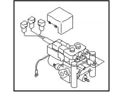 Infiniti 47600-4P025 Actuator Assy-Anti Skid