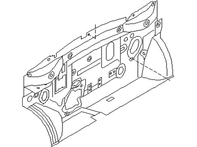 Nissan 67900-1B001 INSULATOR-Dash Center