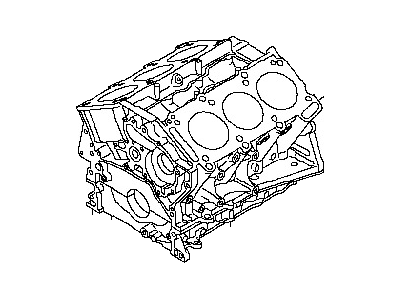 Nissan 11000-EY37B Cylinder Block