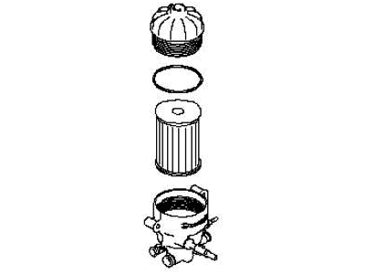 Nissan 16400-EZ41A STRAINER Fuel