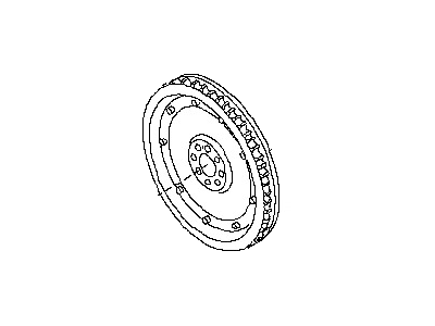 Nissan 12310-F4500 FLYWHEEL Assembly