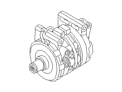 Nissan 92610-70F10 A/C Comp W/O Clutch