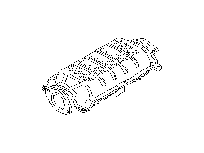 Nissan 20802-89G85 Catalytic Converter With Shelter