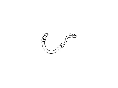 Nissan 92481-53F00 Hose-Flexible, Low