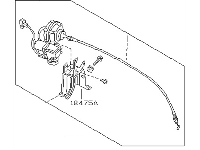 Nissan 18970-1B000 Actuator Assy-Ascd