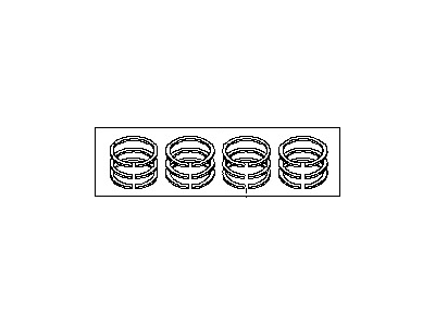 Nissan 12033-1KC0A Ring Set Piston