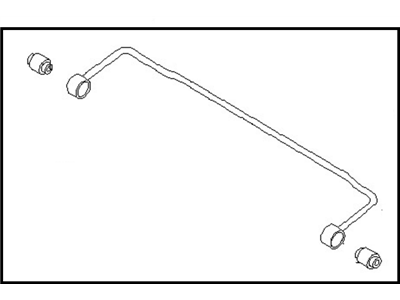 Nissan 56230-85E10 Bar-TORSION Rear STABILIZER