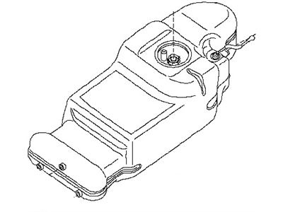 Nissan 17202-EA000 Fuel Tank Assembly