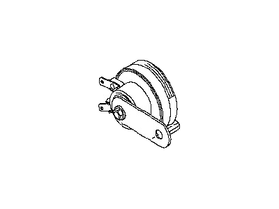 Nissan 25620-EL000 Horn Assy-Electric Low