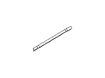 Nissan 82838-4RA0A Seal-Rear Door Partition, RH