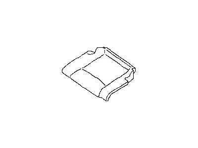 Nissan 89361-4BA0A Pad Assy-Cushion, 3rd Seat LH