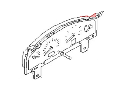 Nissan 24820-5W904 Speedometer Assembly