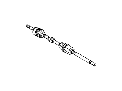 Nissan 39100-JG02C Shaft Assy-Front Drive, RH