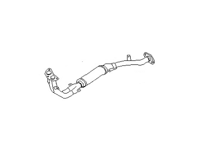 Nissan 20020-85M14 Front Pipe