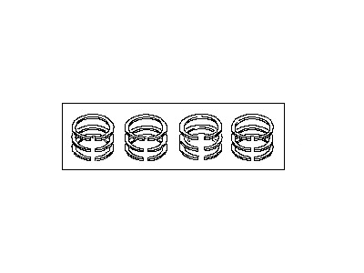 Infiniti 12033-3KY0A Ring Set Piston