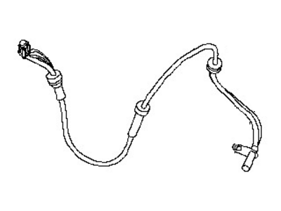 Nissan 47911-ET000 Sensor Assembly-Anti SKID, Front LH