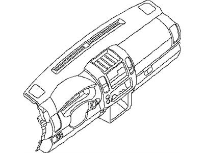 Nissan 68100-CA002 Panel - Instrument