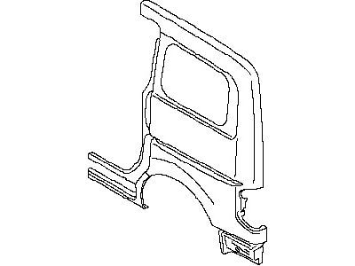 Nissan G8101-9PAMA Fender Rear LH