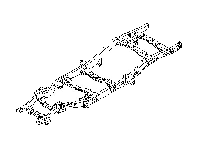 Nissan 50100-EZ01A Frame