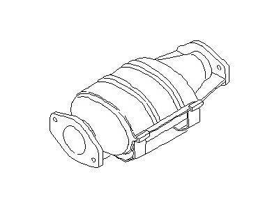 Nissan 20802-85A27 Catalytic Converter With Shelter