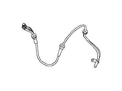 Nissan 47910-2Y060 Sensor Assembly-Anti SKID, Front RH