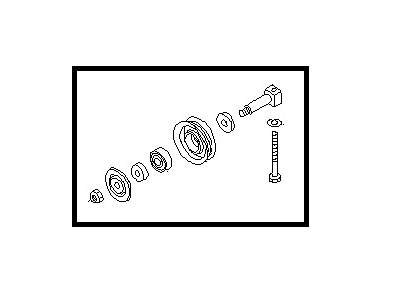 Nissan 11925-42L06 PULLEY IDLER