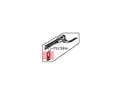 Nissan G5131-9KAMA Plate-Closing, Front Side Member LH
