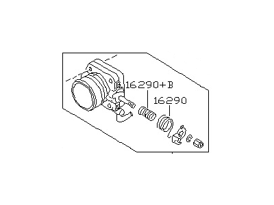Nissan 16118-33P03 Throttle Body