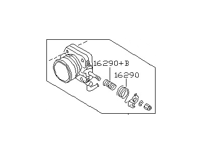 Nissan 16118-33P02 Throttle Body