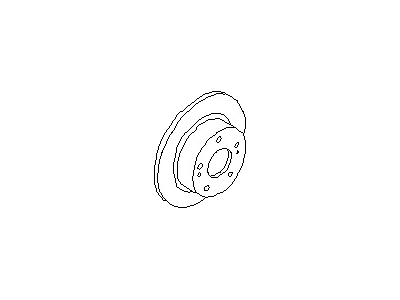Nissan 43206-2Y003 Rotor