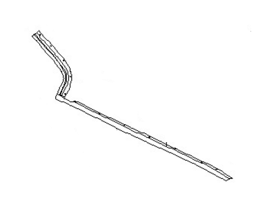 Nissan 90851-CD000 Moulding-Back Door Side, LH