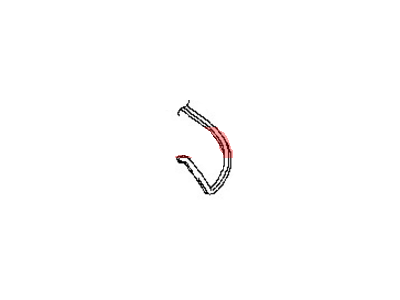 Nissan 97176-1GR0A Weatherstrip-Rear Frame