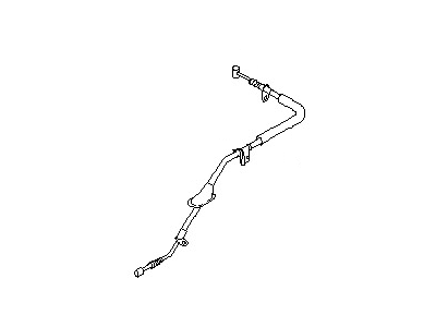 Nissan 36531-32P10 Cable Assy-Brake, Rear LH