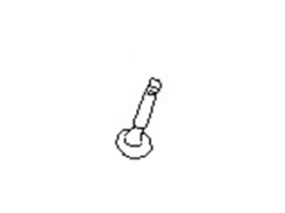Nissan 13202-63A00 Exhaust Valve
