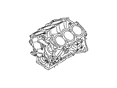 Nissan 11000-JA10A Block Assy-Cylinder